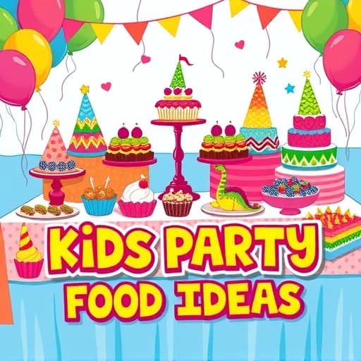 Kids Party Food Ideas Buffet featured image