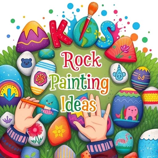 Kids Rock Painting Ideas featured image