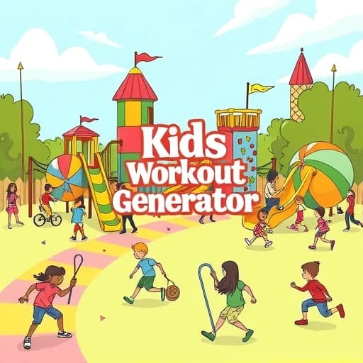  Kids Workout Generator featured image