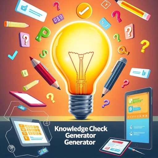 Knowledge Check Generator featured image
