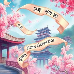 Korean Name Generator icon