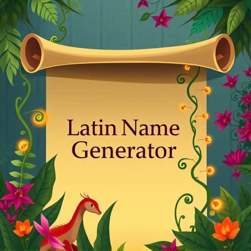 Latin Name Generator featured image
