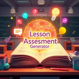  Lesson Assessment Generator icon