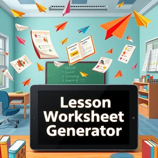 Lesson Worksheet Generator featured image
