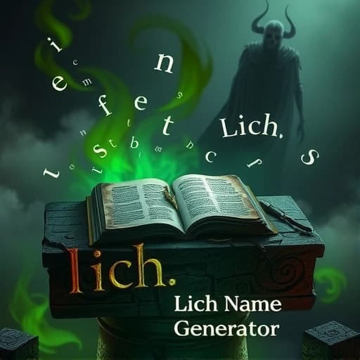 Lich Name Generator featured image