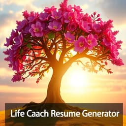  Life Coach Resume Generator icon