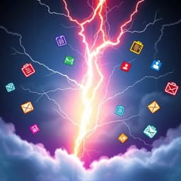 Lightning Email Template icon