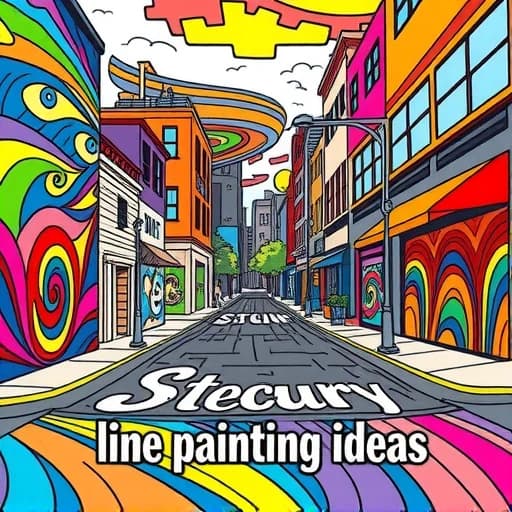 Line Painting Ideas featured image