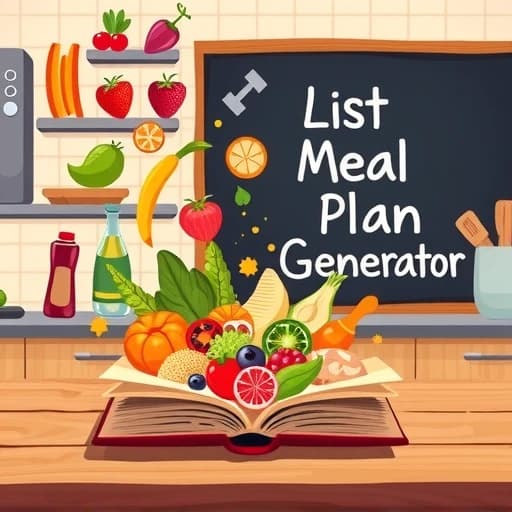  List Meal Plan Generator featured image