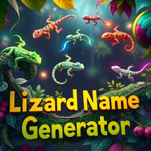 Lizard Name Generator featured image