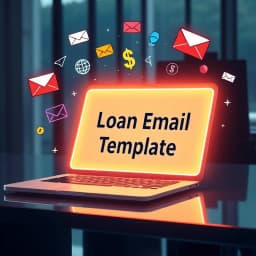  Loan Email Template icon