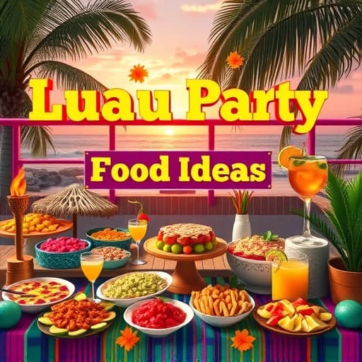 Luau Party Food Ideas featured image