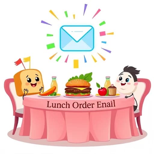 Lunch Order Email Template featured image