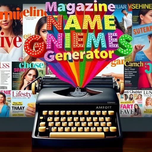 Magazine Name Generator featured image