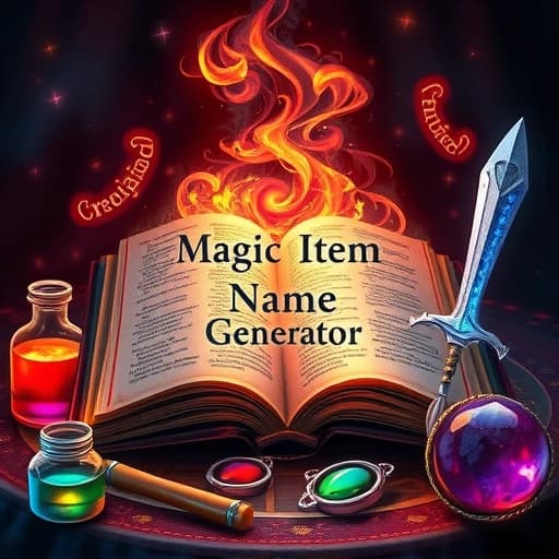 Magic Item Name Generator featured image