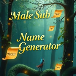  Male Sub Name Generator icon