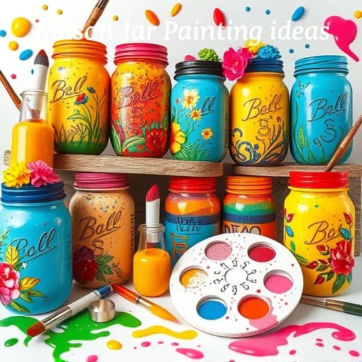Mason Jar Painting Ideas featured image