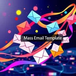  Mass Email Template icon