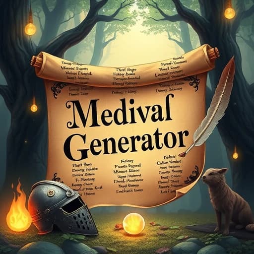 Medival Name Generator featured image