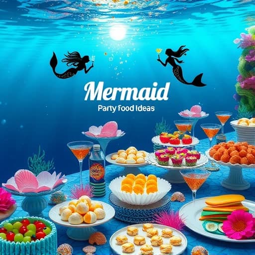 Mermaid Party Food Ideas featured image