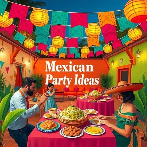 Mexican Theme Party Ideas featured image