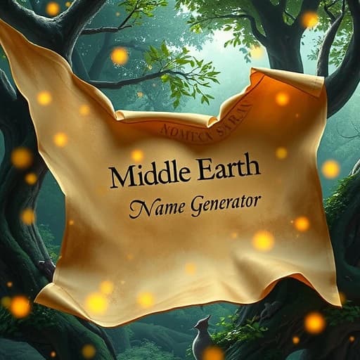 Middle Earth Name Generator featured image
