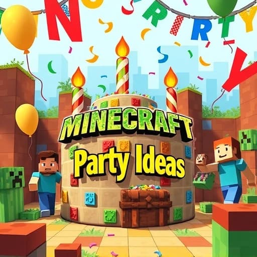 Minecraft Party Ideas featured image