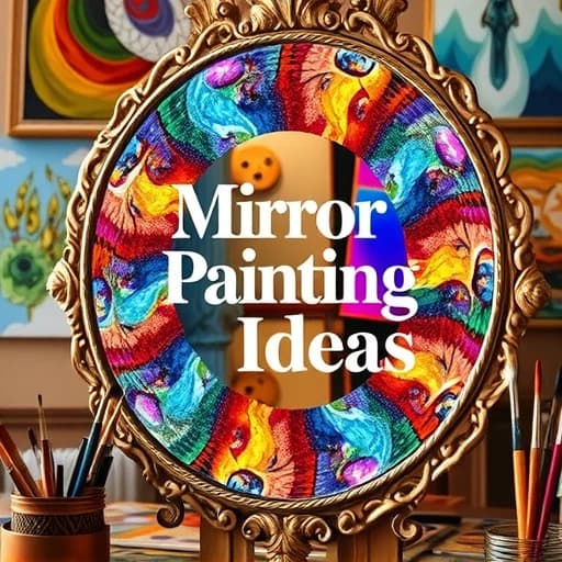 Mirror Painting Ideas featured image