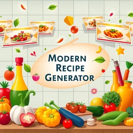 Modern Recipe Generator featured image