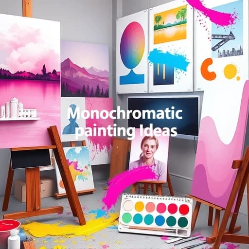 Monochromatic Painting Ideas featured image