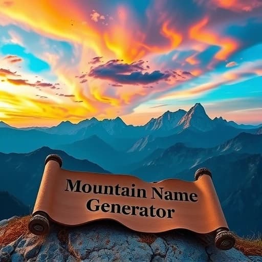 Mountain Name Generator featured image