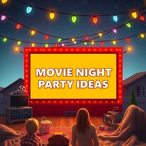 Movie Night Party Ideas featured image