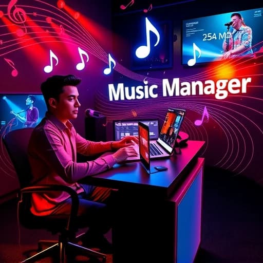 Music Manager Email Template featured image