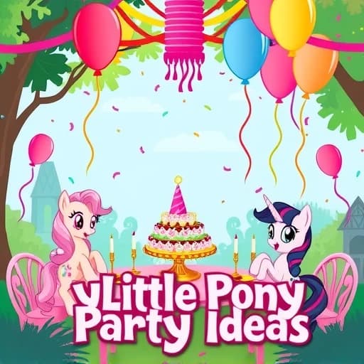 My Little Pony Party Ideas featured image
