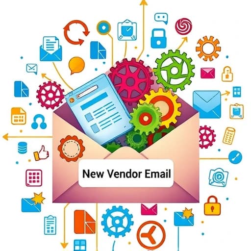 New Vendor Email Template featured image
