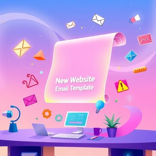 New Website Email Template featured image