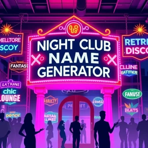 Night Club Name Generator featured image