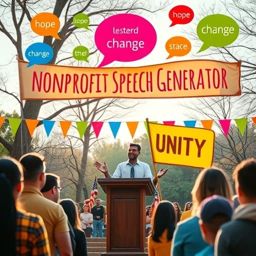 Nonprofit Speech Generator featured image