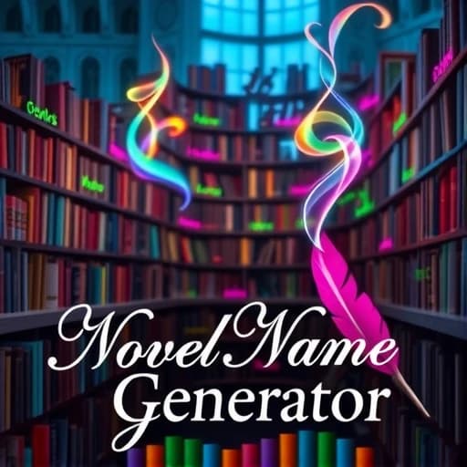 Novel Name Generator featured image