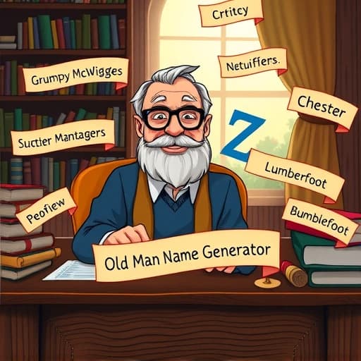 Old Man Name Generator featured image