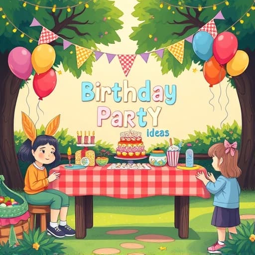 Outdoor Birthday Party Ideas featured image