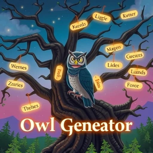 Owl Name Generator featured image