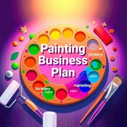 Painting Business Plan icon
