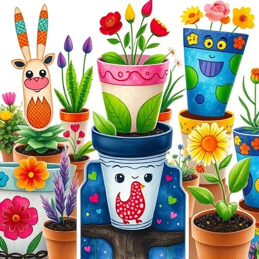 Painting Flower Pots Ideas featured image