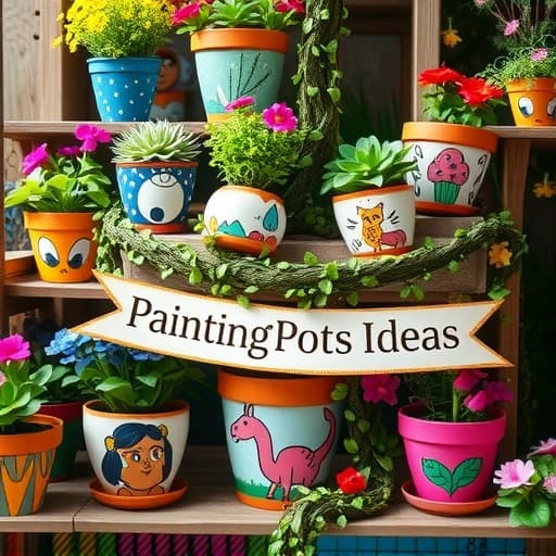  Painting Pots Ideas featured image