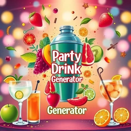 Party Drink Recipe Generator featured image
