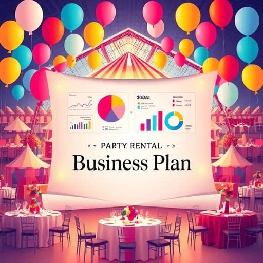  Party Rental Business Plan featured image