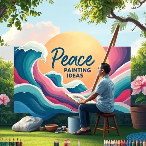  Peace Painting Ideas featured image
