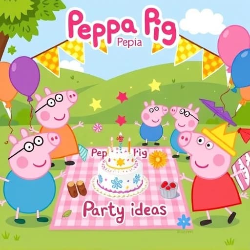  Peppa Pig Party Ideas featured image
