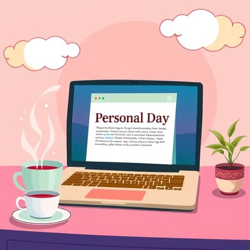 Personal Day Email Template featured image